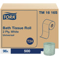 Universal Toilet Paper, T24 (TM1616S), 500 Sheets/Roll - Case of 96 Rolls